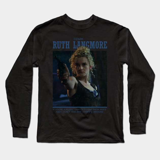 Ruth Ozark Long Sleeve T-Shirt by Nwebube parody design